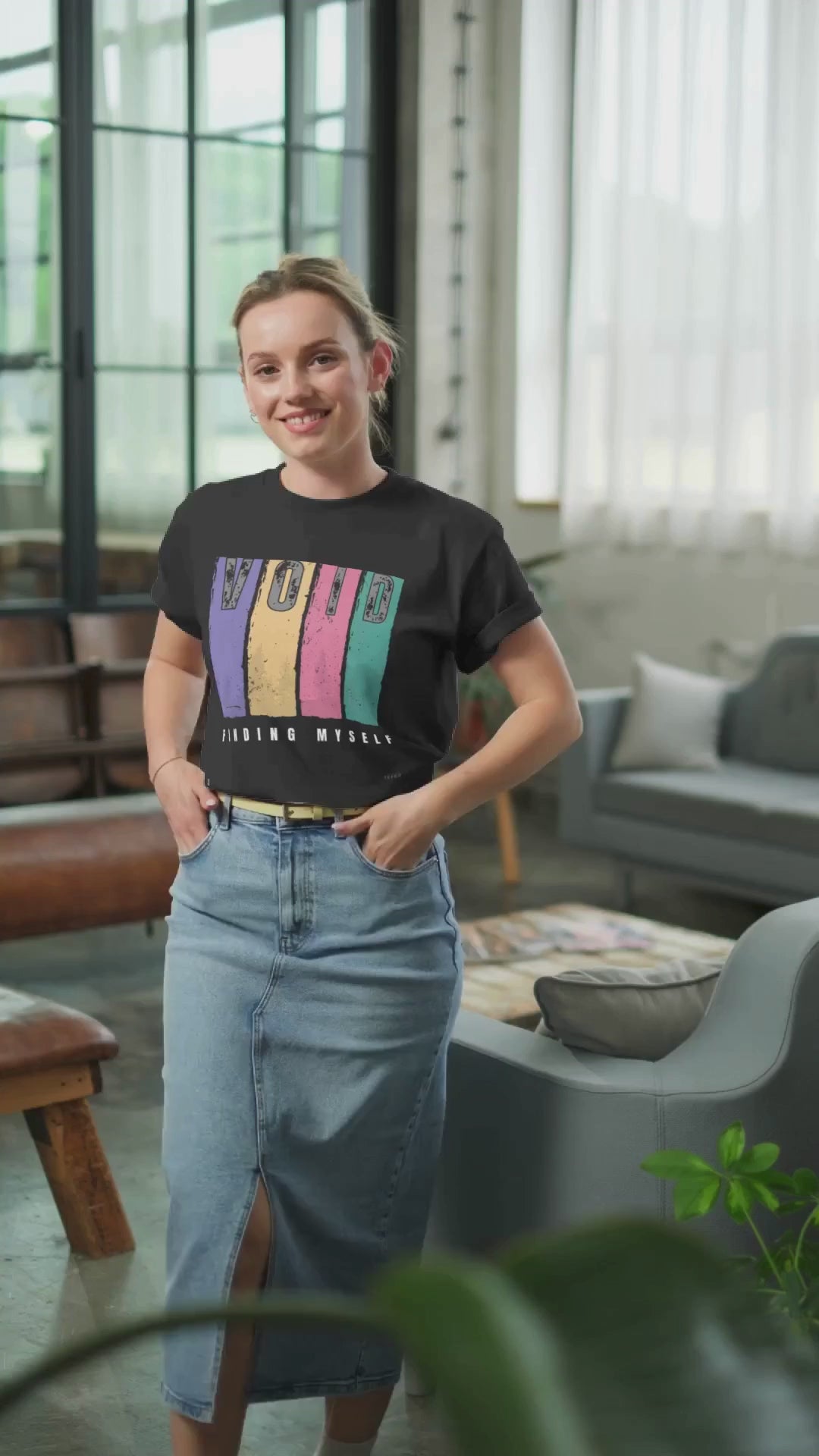 Void - Finding Myself Unisex Oversized Classic T-Shirt