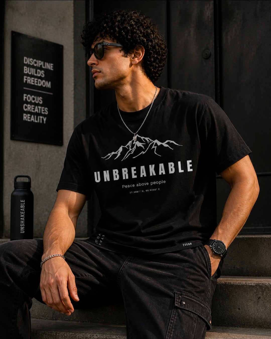 Unbreakable – Unisex Oversized T-Shirt