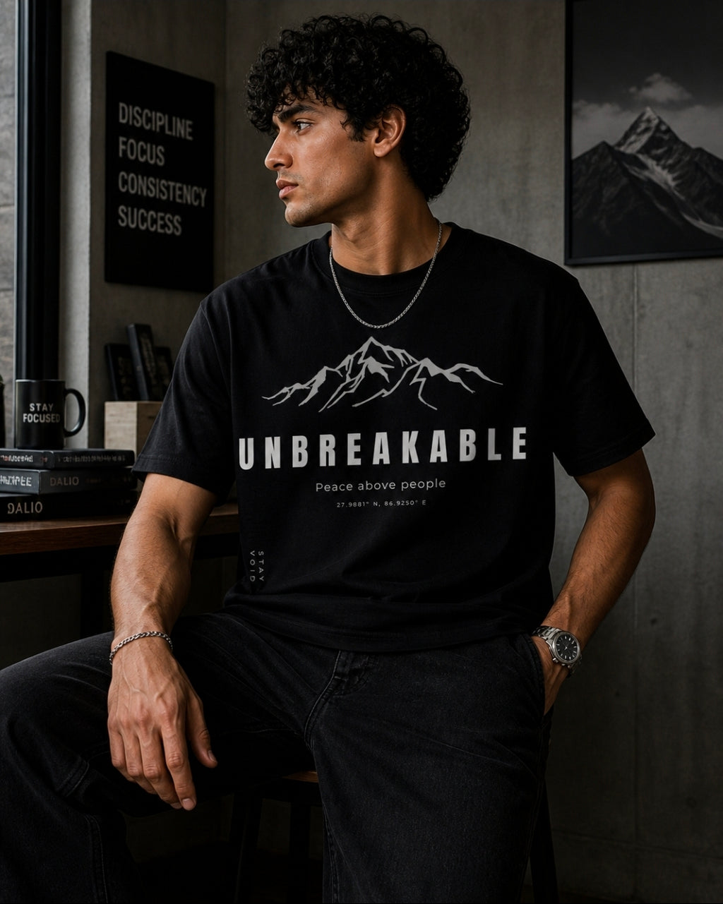 Unbreakable – Unisex Oversized T-Shirt