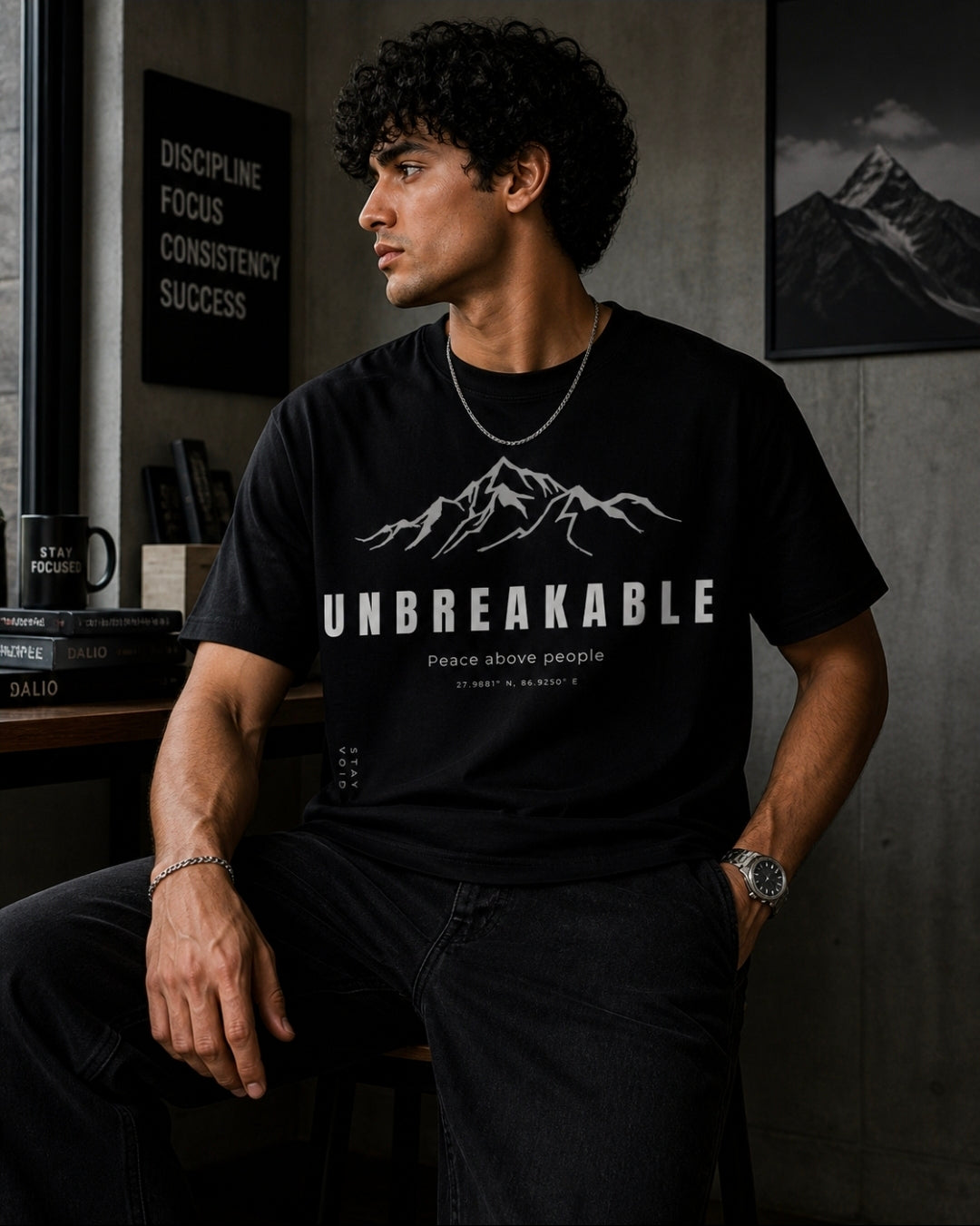 Unbreakable – Unisex Oversized T-Shirt