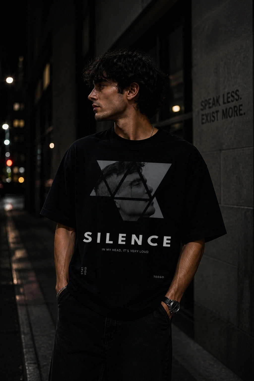 Silence – Oversized T-Shirt