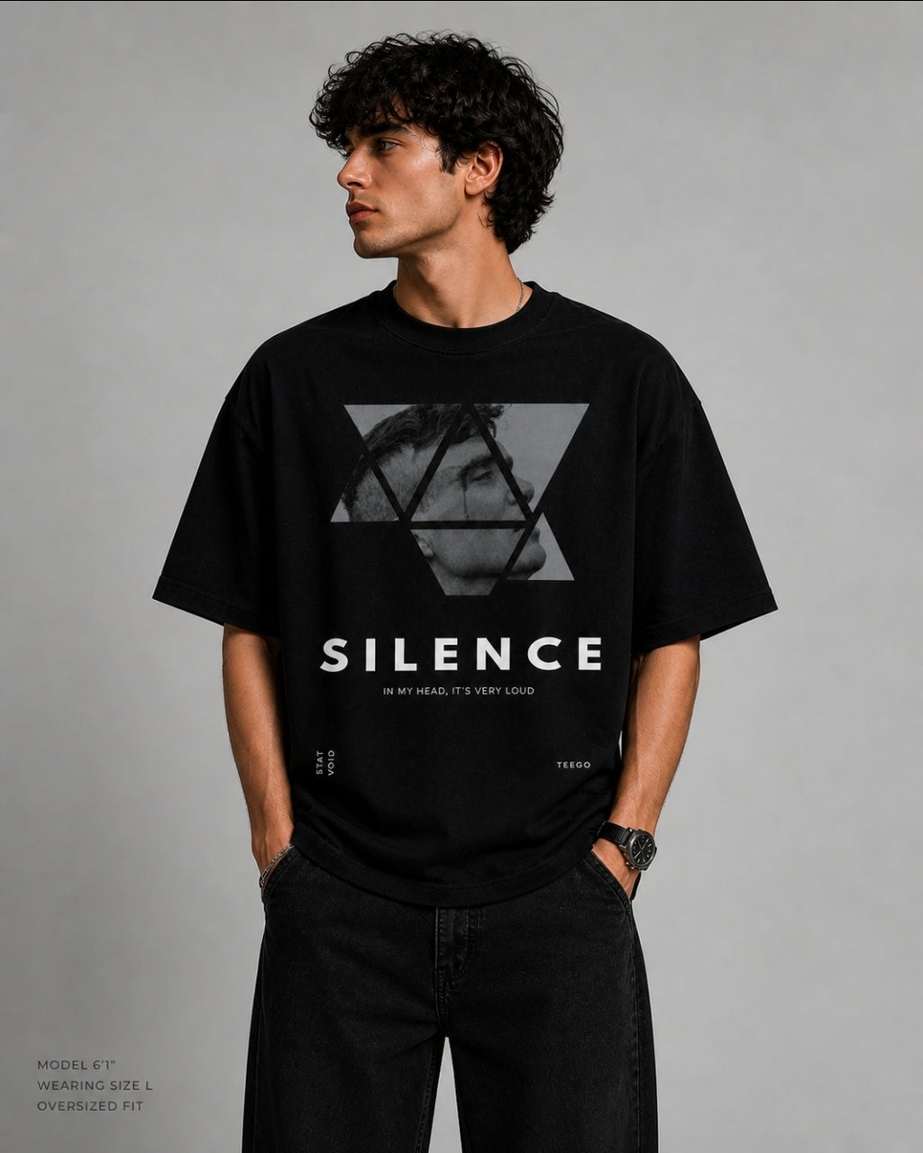 Silence – Oversized T-Shirt