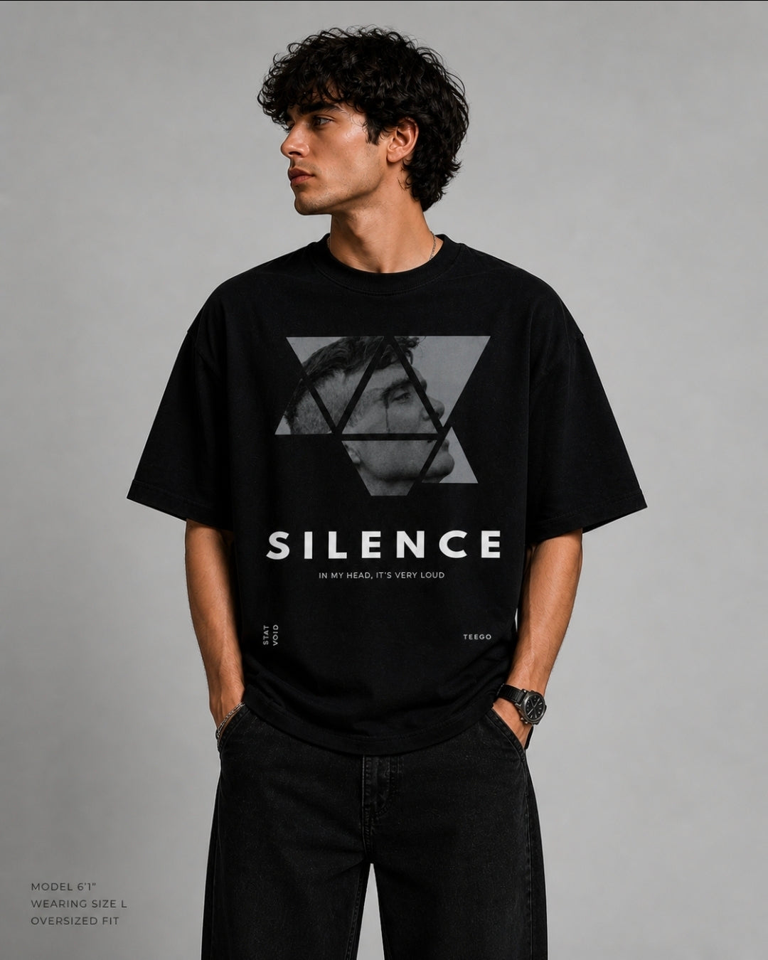 Silence – Oversized T-Shirt