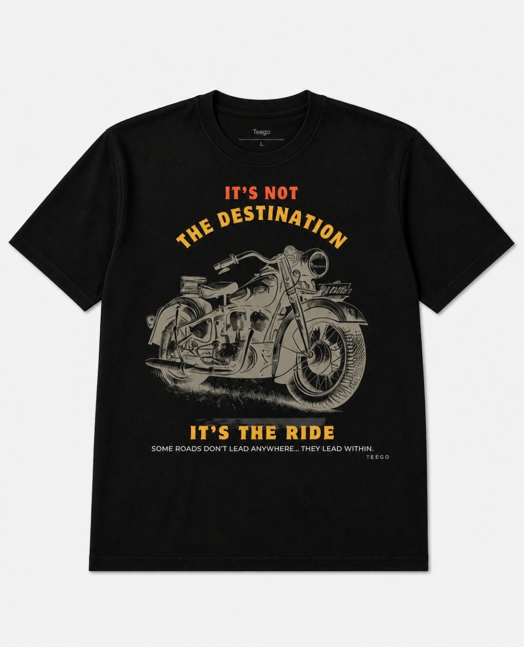 It’s Not The Destination, Unisex Oversized  T-Shirt