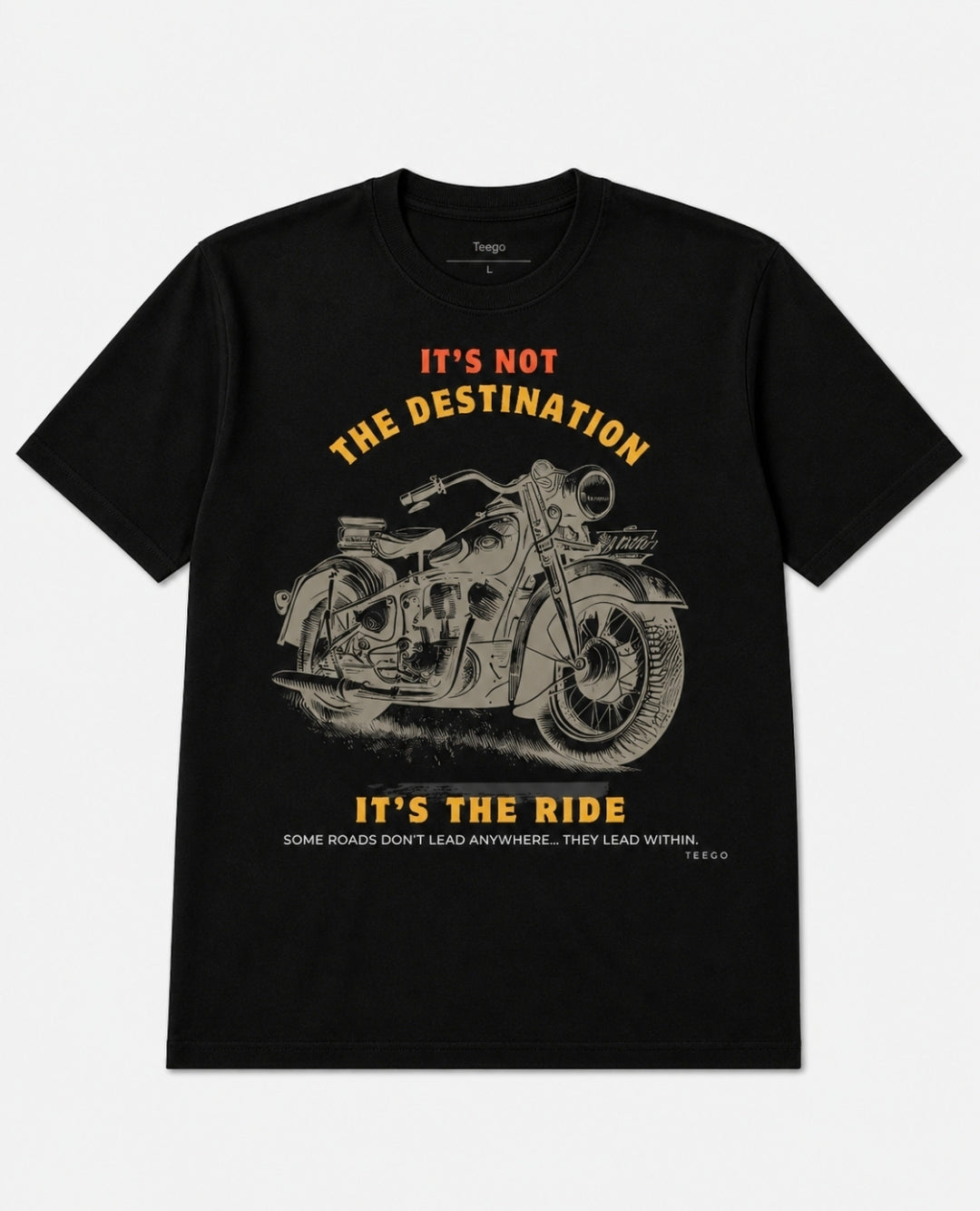 It’s Not The Destination, Unisex Oversized  T-Shirt