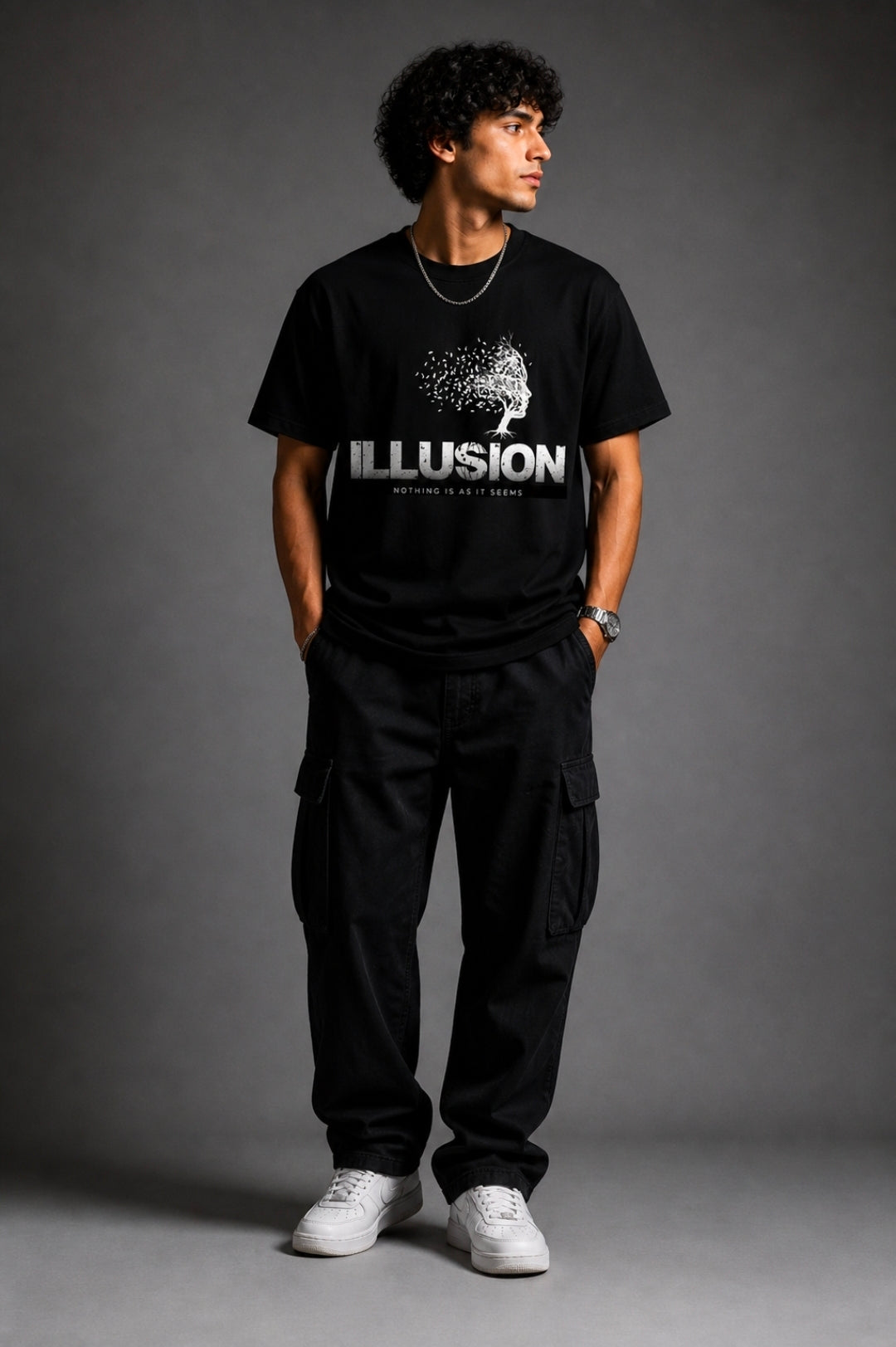 Illusion – Unisex Oversized T-Shirt